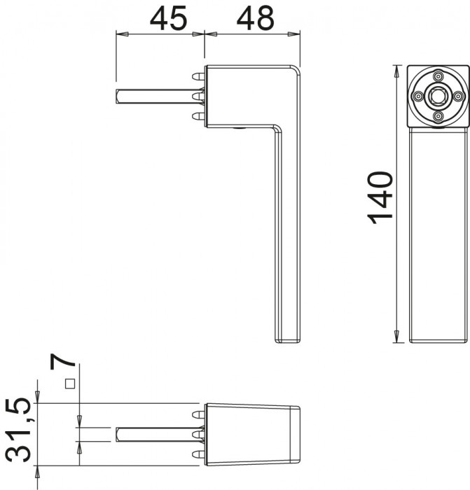 Giesse | Handles | SUPRA7 - KORA MOVEMENT | 04154