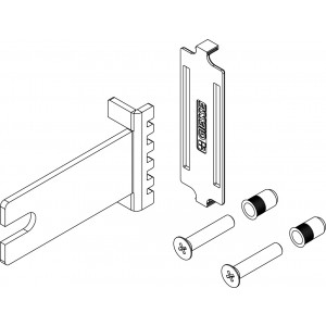 ASIA PLUS OUTWARD OPENING KIT-Giesse-Maniglie