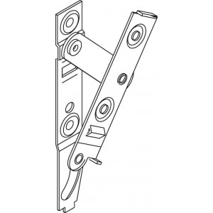 HINGES FOR BOTTOM-HUNG WINDOWS-Giesse-Hinges